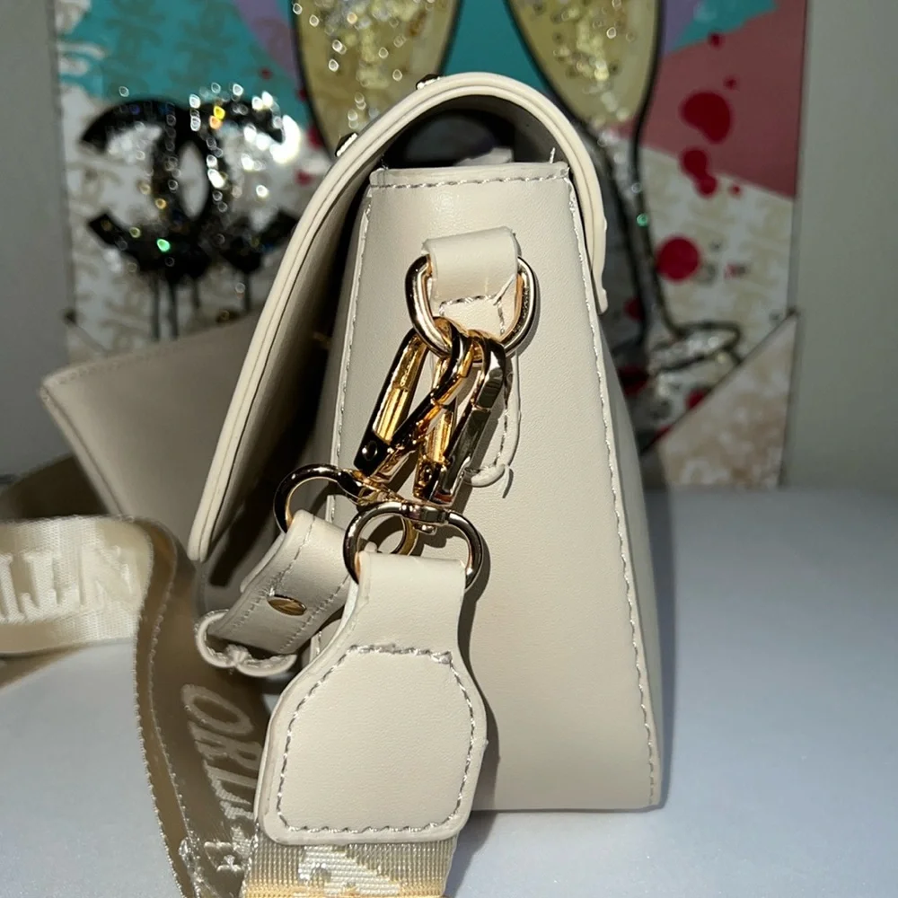 Valentino Orlandi Top Handle Crossbody Bag with Pouch - Picture 6 of 16